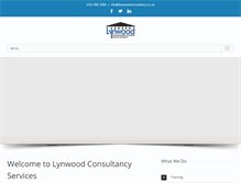 Tablet Screenshot of lynwoodconsultancy.co.uk